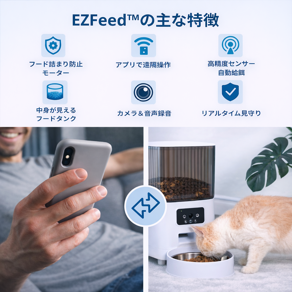 EZFeed™｜毎日を整えるスマート給餌