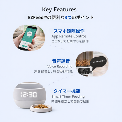 EZFeed™｜毎日を整えるスマート給餌